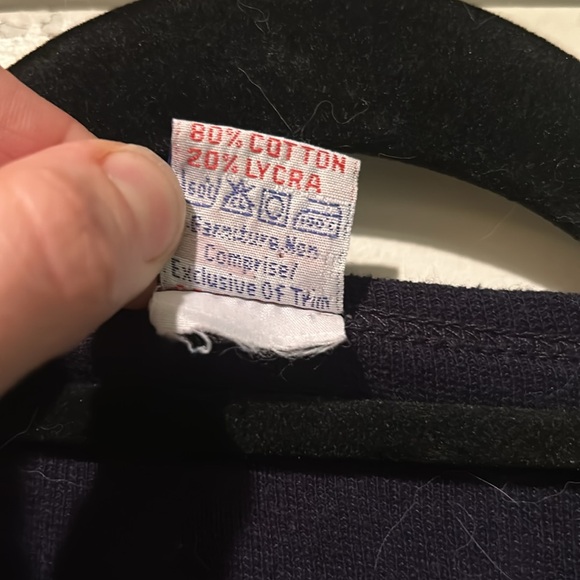 Vintage 70\80s Navy and Yellow Tank Top - Picture 4 of 6